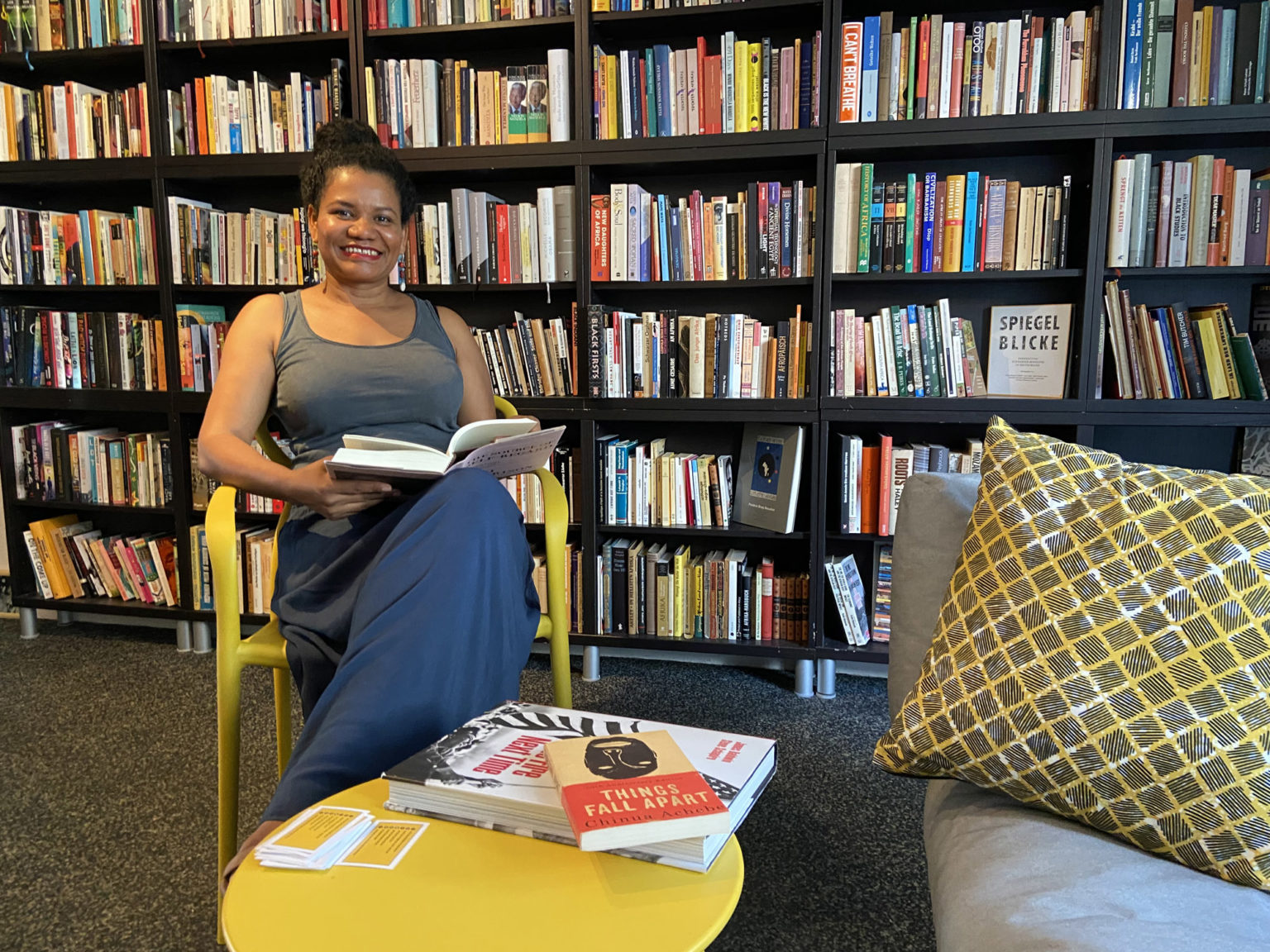 Reading event at the library